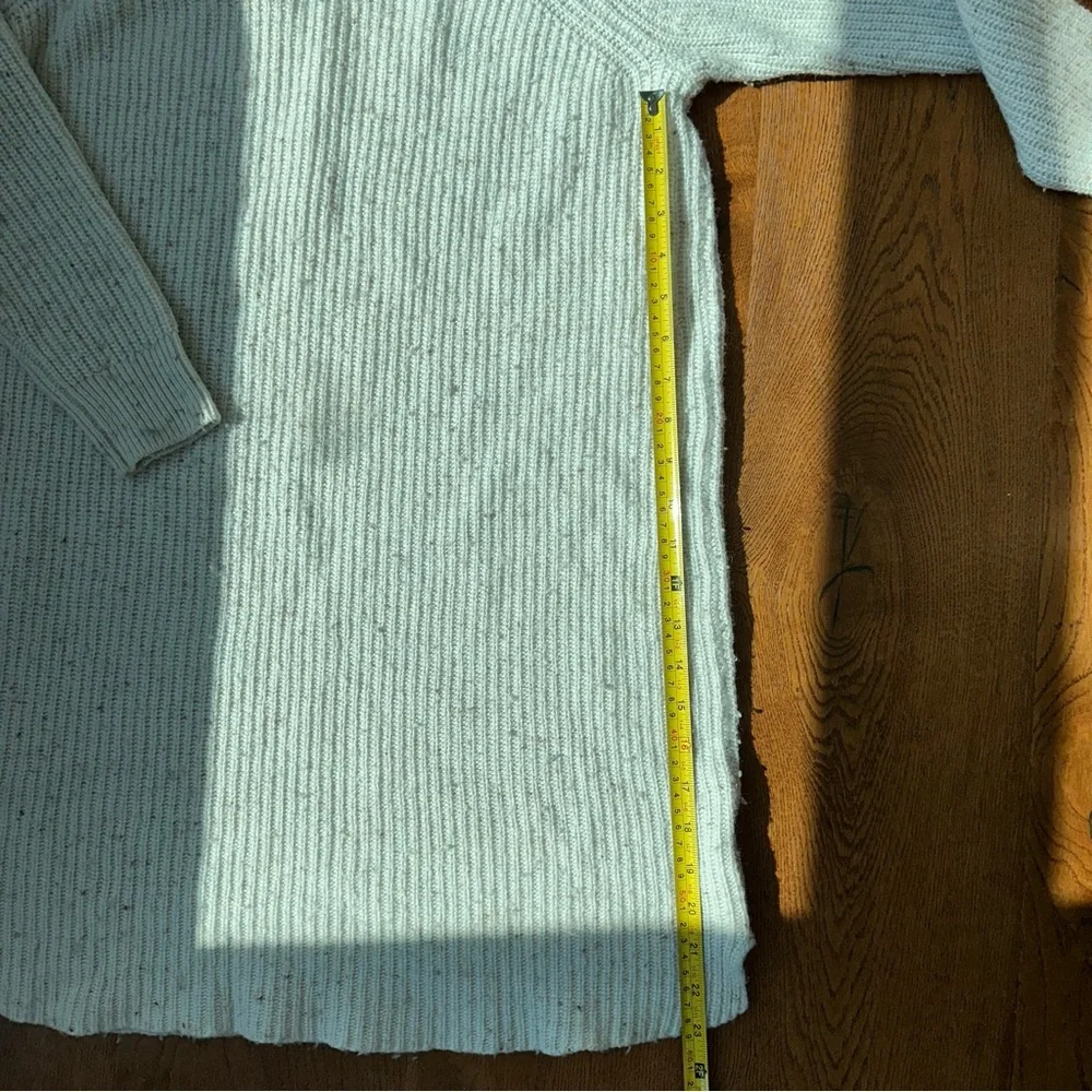 Madewell Speckled Ribbed Sweater Dress | Small - Picture 8 of 12